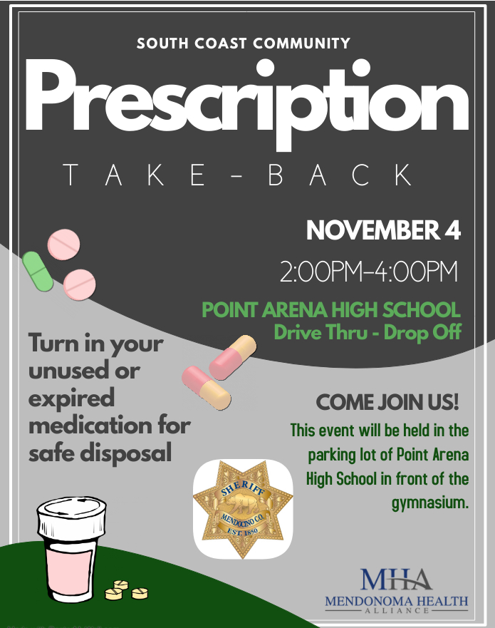 Prescription Take-Back Event - Nov 4