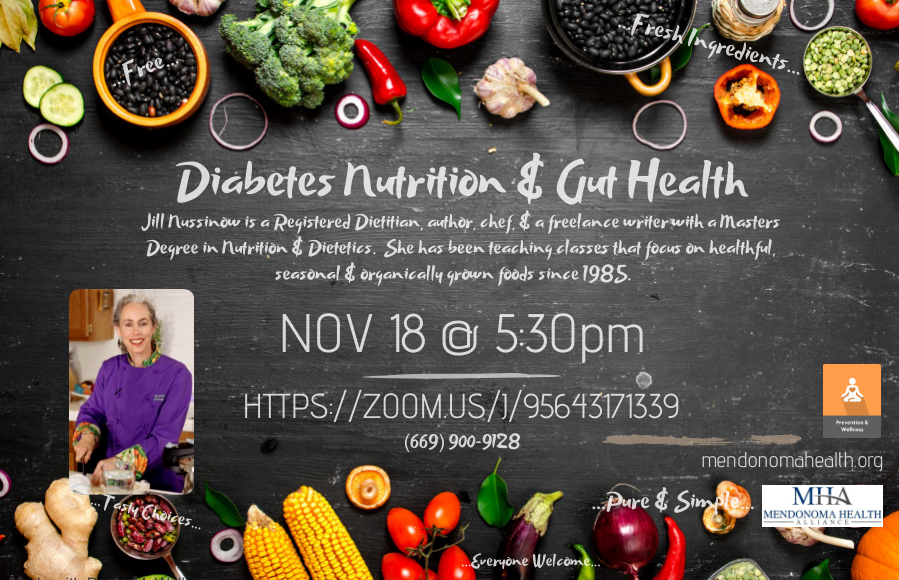 Week 5:  Diabetes Nutrition & Gut Health - Nov 18