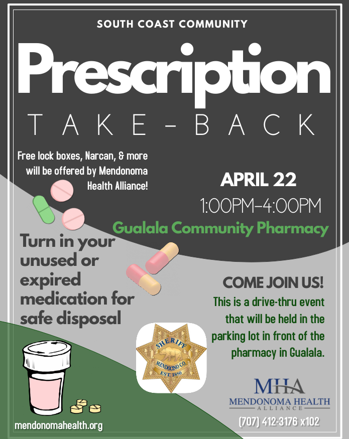 Prescription Take-Back Event - April 22