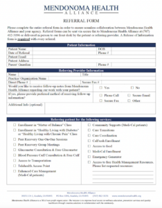 2024 MHA Referral Form